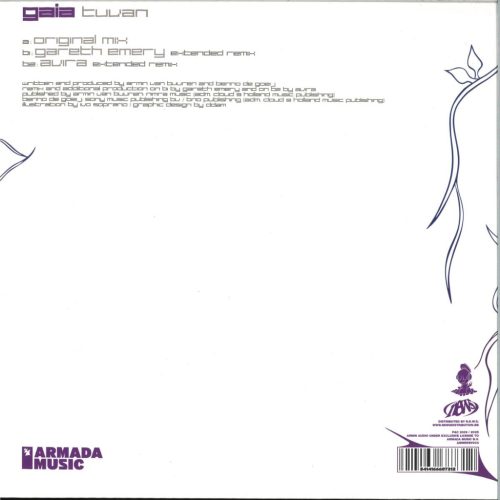 Gaia – Tuvan (2025) limitált lila trance vinyl reissue, M/M állapotban - Bakelit Records