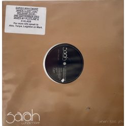 Sarah Whatmore When I Lost You trance 12" vinyl maxi lemez