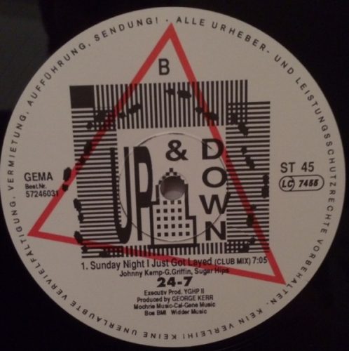 24-7 – Sunday Night I Just Got Layed (Használt Vinyl)