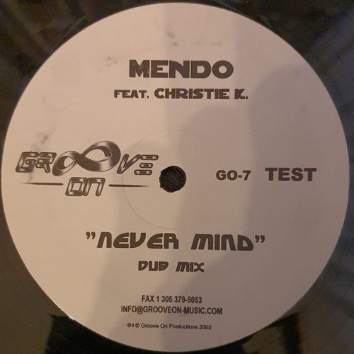 Mendo Feat. Christie K. – Never Mind (Használt Vinyl)
