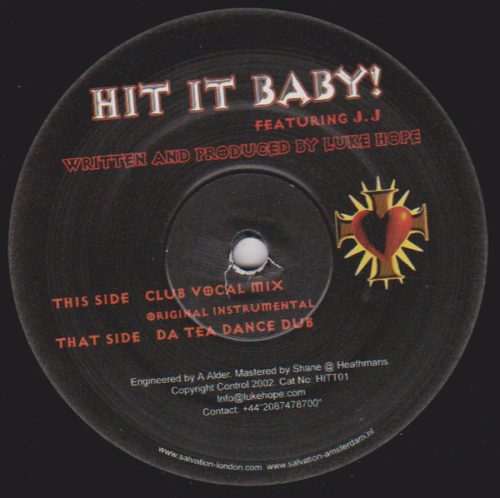 Luke Hope ‎– Hit It Baby! (Használt Vinyl)