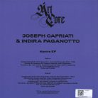 Joseph Capriati Indira Paganotto Mantra EP ARTCOREWAX010 yellow techno vinyl