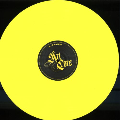 Joseph Capriati Indira Paganotto Mantra EP ARTCOREWAX010 yellow techno vinyl