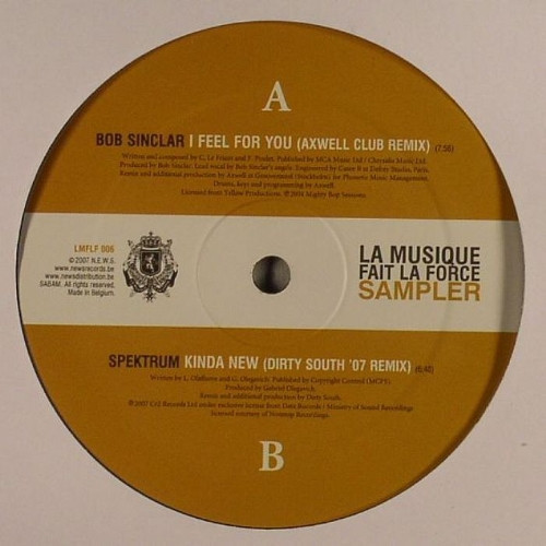 Various ‎– La Musique Fait La Force Sampler