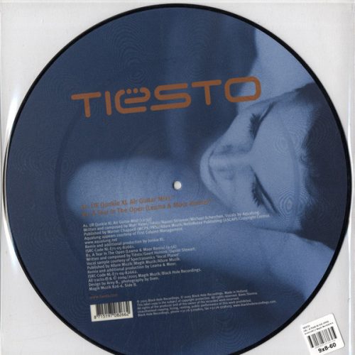 Tiësto – UR / A Tear In The Open (2005) holland progressive trance picture disc vinyl, VG+ állapotban