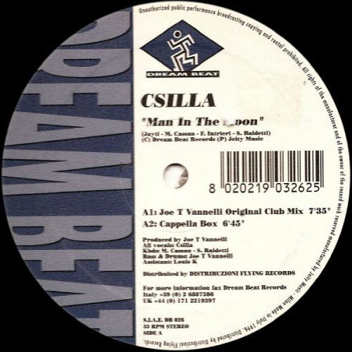 Csilla – Man In The Moon (Használt Vinyl)