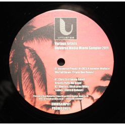 Universe Media Miami Sampler 2011 12" vinyl, UMMSAMP 01, Chris B, Triple Dee remix, euro house maxi