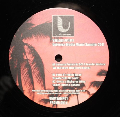 Various ‎– Universe Media Miami Sampler 2011 (Használt Vinyl)