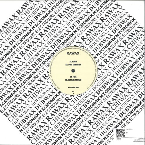 Fix Flash Rawax RX9 Detroit techno 12 inch vinyl