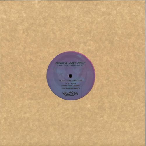 Minos Just Mack Push The Feeling EP Hardcore Techno Bakelit Lemez