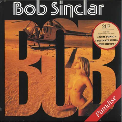 French house klasszikus – Bob Sinclar – Paradise 2xLP bakelit