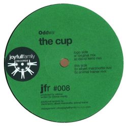 Oddvar – The Cup 12" vinyl, Joyfull Family Records JFR008, David Keno, Animal Trainer remix, 2011 house EP