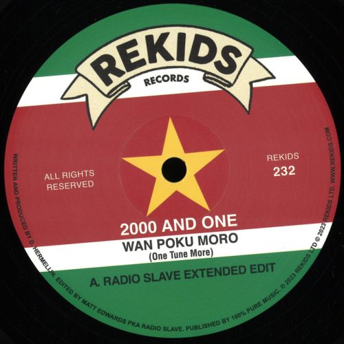 2000 & One Wan Poku Moro REKIDS House Bakelit Lemez