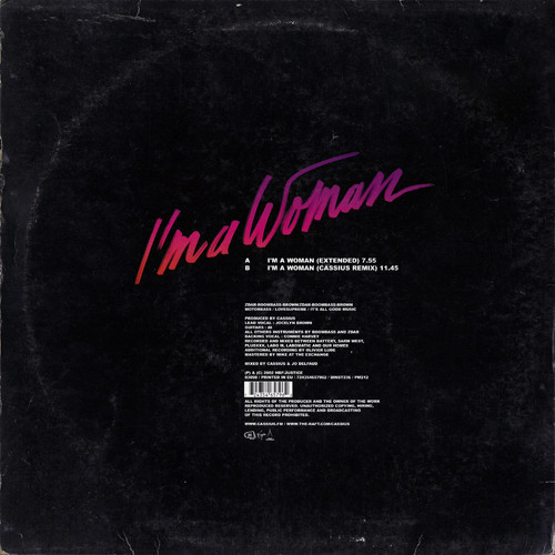 Cassius And Jocelyn Brown ‎– I'm A Woman (Használt Vinyl)