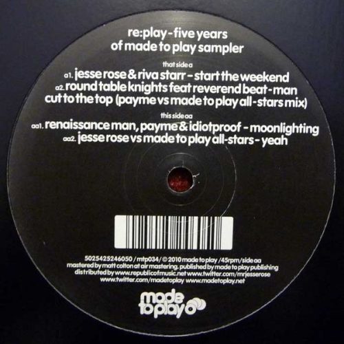 Various – Re:Play - Five Years Of Made To Play