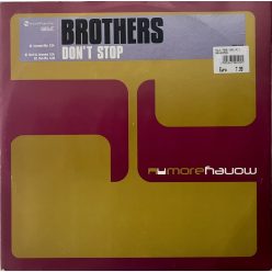 Brothers – Don’t Stop (2005) italodance vinyl maxi, VG+/VG+ állapotban - Bakelit Records