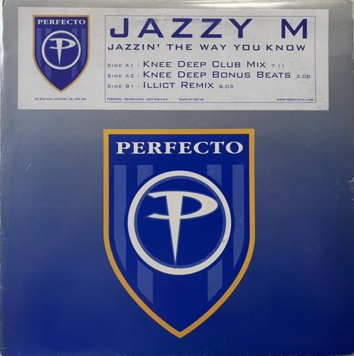  Latin house klasszikus – Jazzy M – Jazzin’ The Way You Know 12" vinyl