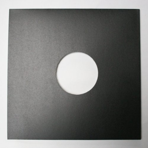 12" kartonborító (fekete, lyukas)