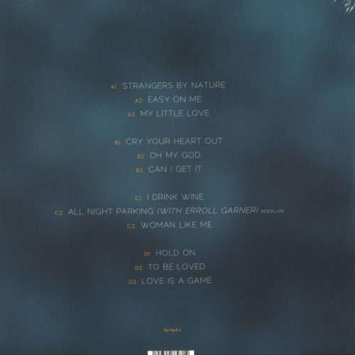 Adele – 30 2LP clear vinyl 2021 Columbia album