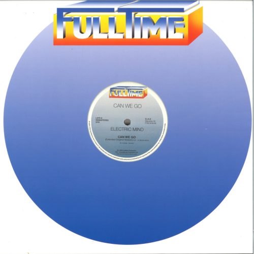 Electric Mind Can We Go Yellow Vinyl Full Time Records Italo-Disco bakelit