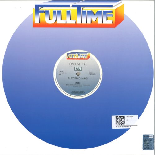 Electric Mind Can We Go Yellow Vinyl Full Time Records Italo-Disco bakelit
