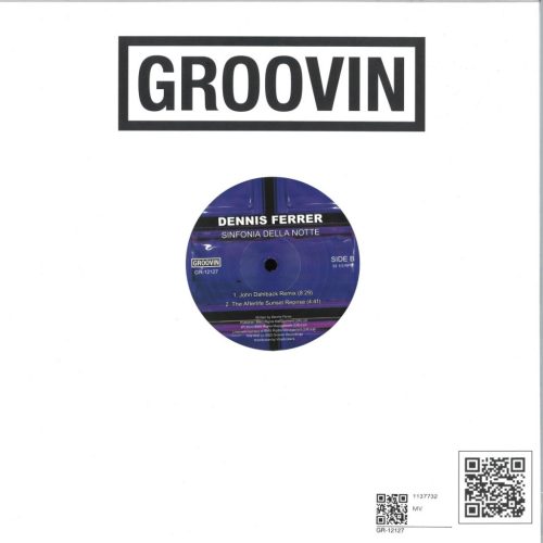 Dennis Ferrer – Sinfonia Della Notte (2025, Italy) Groovin Recordings house vinyl maxi - Bakelit Records