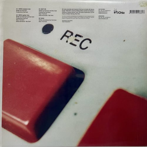 Sumo – I Need (2004) soulful deep house vinyl maxi, VG+/VG+ állapotban - Bakelit Records