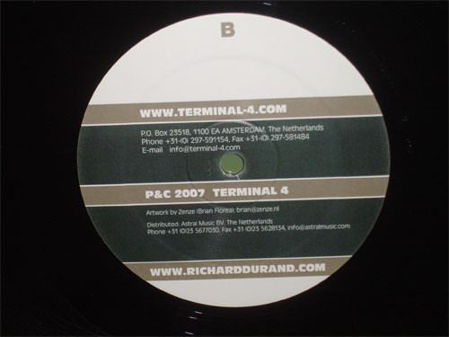 Richard Durand – Sweep And Repeat (2007, Netherlands) Terminal 4 trance vinyl - Bakelit Records