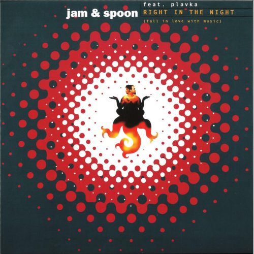 Jam and Spoon Right In The Night 2021 red transparent 12 inch vinyl