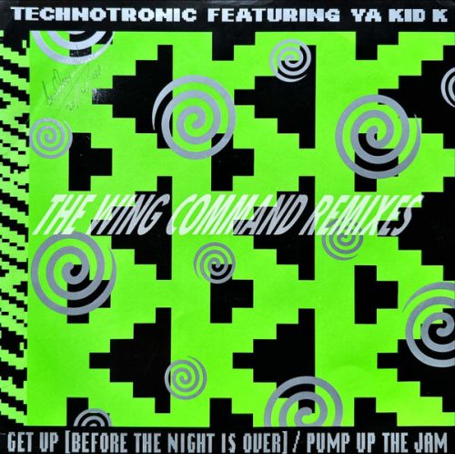 Technotronic Featuring Ya Kid K – Get Up  / Pump Up The Jam (Használt Vinyl)