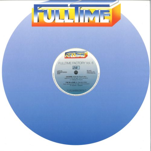 Various Fulltime Factory Vol. 6 Nu-Disco vinyl Full Time Records FTM 2020-04