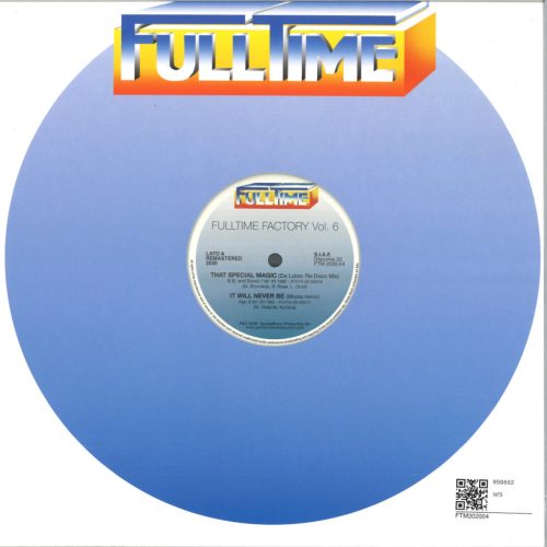 Various Fulltime Factory Vol. 6 Nu-Disco vinyl Full Time Records FTM 2020-04
