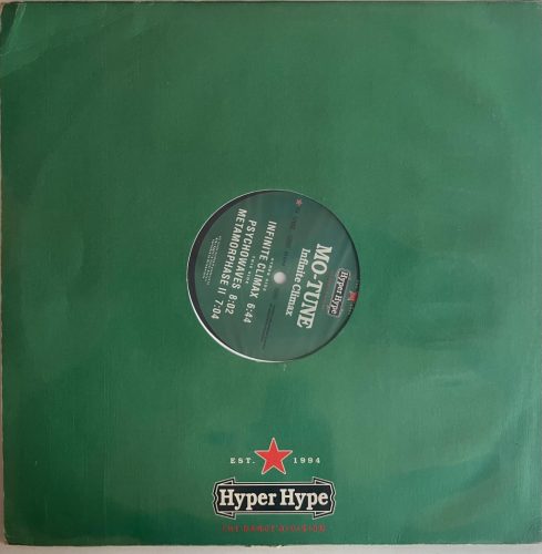Mo-Tune – Infinite Climax hard trance 12" vinyl