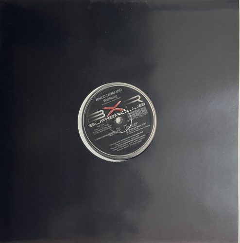 Marco Zaffarano – Weltklang 12" vinyl, BXR BXR 1112, techno tech trance 2000 Italy