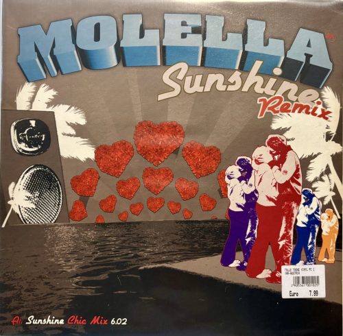Molella – Sunshine (Remix) euro house 12" vinyl maxi lemez