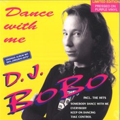 DJ BoBo – Dance With Me 12" LP, limited edition purple vinyl, Fresh Music FM 165007, eurodance 2023