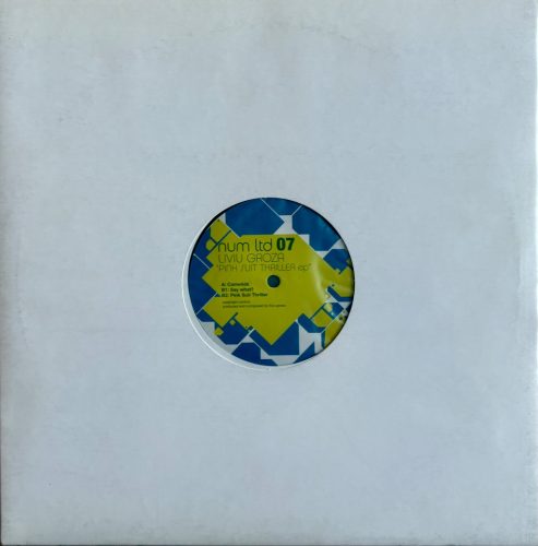 Liviu Groza – Pink Suit Thriller EP | Minimal 12" Vinyl