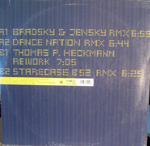 Mario Piú – The Vision (2001) német trance/techno bakelit maxi, VG+ állapotban