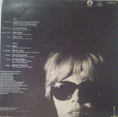 Amanda Lear ‎– Incognito (Használt Vinyl)