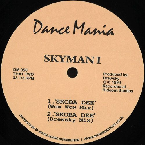 Skyman I Focus Dance Mania DM 058 house techno vinyl