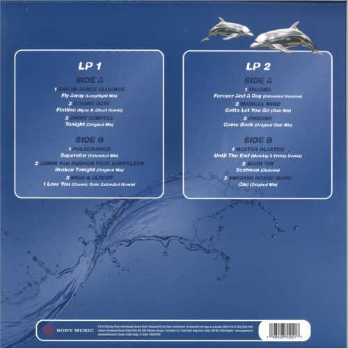 Dream Dance Best Of Vol. 53–56 – The Classics 2xLP vinyl, Sony Music 19802870921, trance válogatás 2025