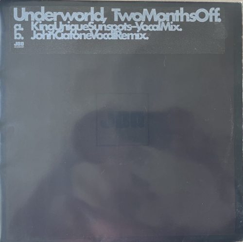 Underworld – Two Months Off 12" promo vinyl, JBO5020090P, 2002 house remix UK