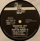Massive Joy Feat. Yaffayo – Gotta Have U (Használt Vinyl)