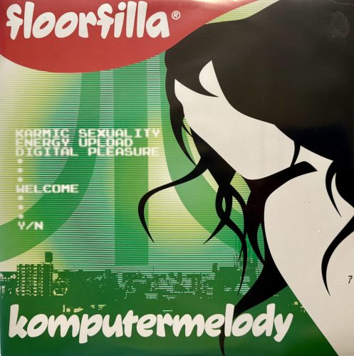 Floorfilla Komputermelody techno trance 12" vinyl maxi lemez