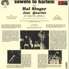 Hal Singer Soweto To Harlem 2024 soul jazz LP vinyl