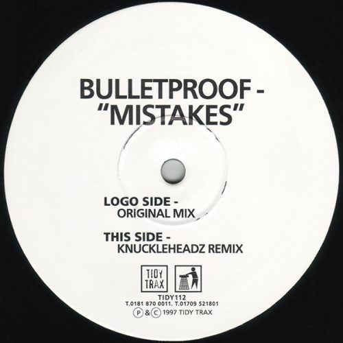 Bulletproof ‎– Mistakes (Használt Vinyl)