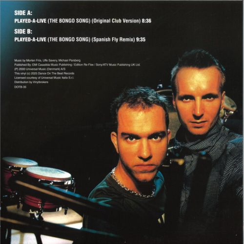 Safri Duo – Played-A-Live (The Bongo Song) (2025, Europe) euro trance vinyl reissue - Bakelit Records