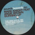 Mark Knight – Burning Up 12" vinyl, Angie Brown vocal mix, SH002, UK 2003