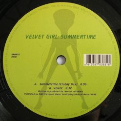 Velvet Girl – Summertime trance 12" vinyl