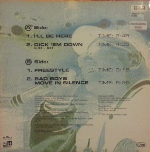 Fresh Kid Ice – I’ll Be Here (1992, Netherlands) Deep Groove bass music vinyl - Bakelit Records